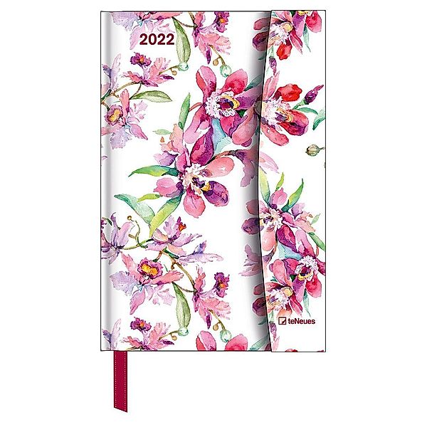 Flower Fantasy 2022 - Diary - Buchkalender - Taschenkalender - 10x15