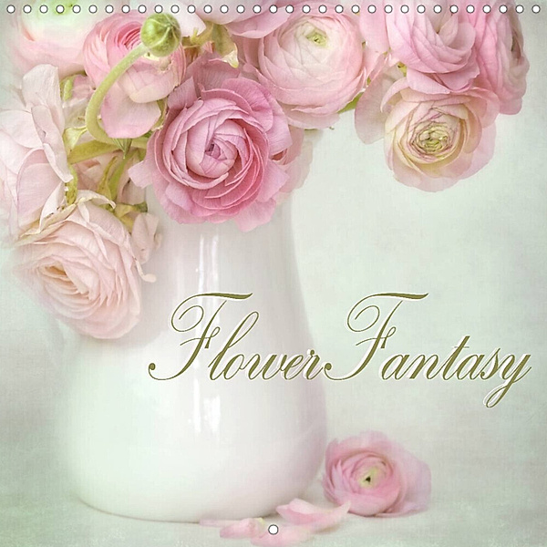 Flower Fantasy (Wall Calendar 2023 300 × 300 mm Square), Lizzy Pe