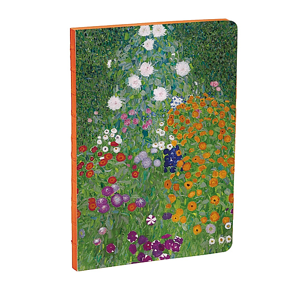 Flower Garden by av Klimt A5 Notizbuch, Klimt Gustav