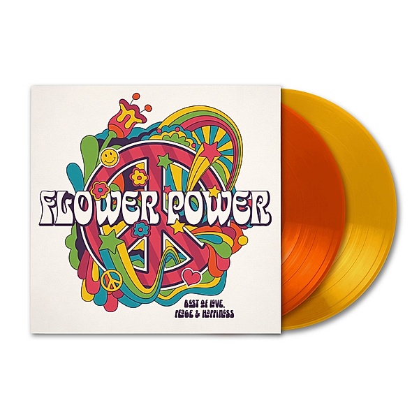 Flower Power - Best Of Love, Peace And Happiness (2 LPs) (Vinyl), Various