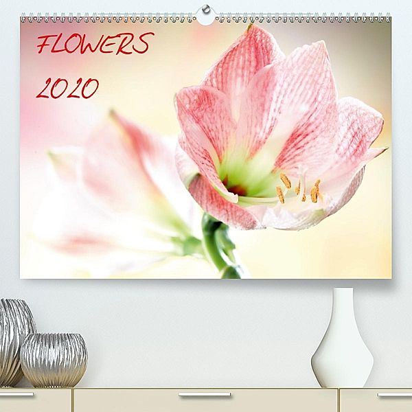 Flowers / 2020(Premium, hochwertiger DIN A2 Wandkalender 2020, Kunstdruck in Hochglanz), Axel Waldecker, Max Waldecker