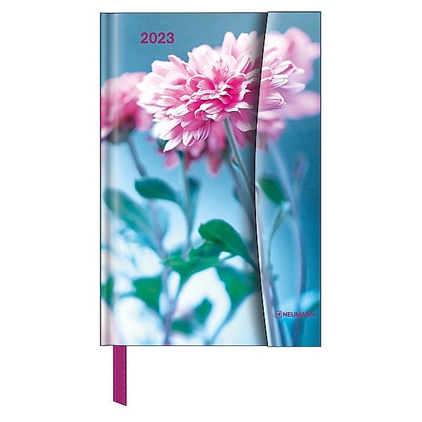 Flowers 2023 - Diary - Buchkalender - Taschenkalender - 10x15