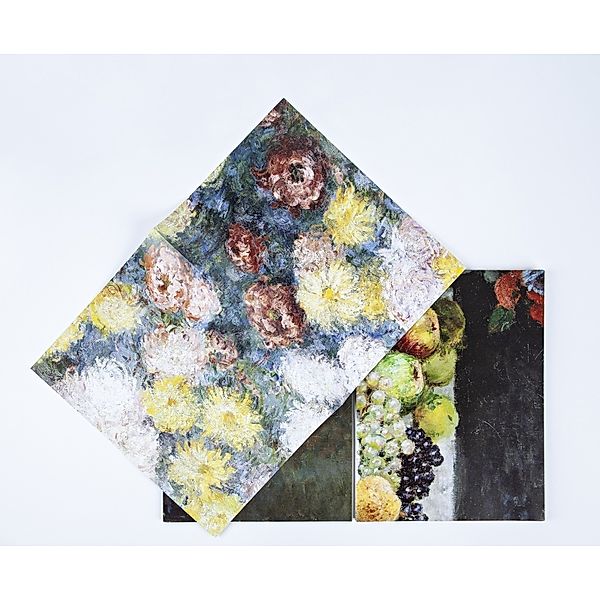 Flowers, Geschenkpapierbuch, Claude Monet