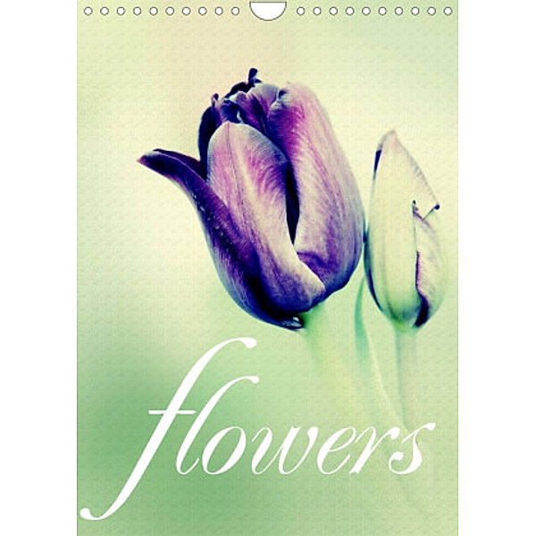 flowers (Wandkalender 2022 DIN A4 hoch), Brigitte Stehle