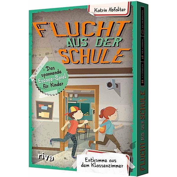 riva Verlag, Riva Flucht aus der Schule - Das spannende Escape-Spiel für Kinder (Kinderspiel), Katrin Abfalter