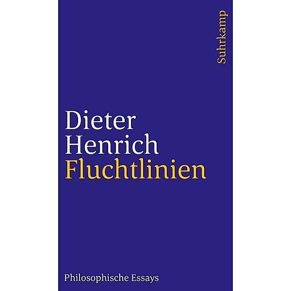 Fluchtlinien, Dieter Henrich