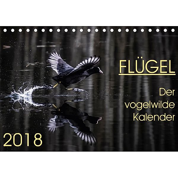 Flügel 2018 Der vogelwilde Kalender (Tischkalender 2018 DIN A5 quer) Dieser erfolgreiche Kalender wurde dieses Jahr mit, Irma van der Wiel, Irma van der Wiel