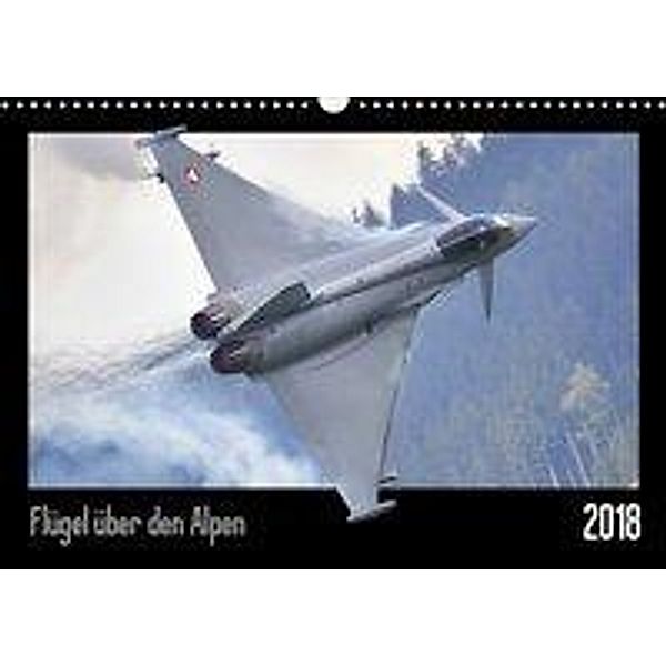 Flügel über den Alpen (Wandkalender 2020 DIN A3 quer), Nick Delhanidis