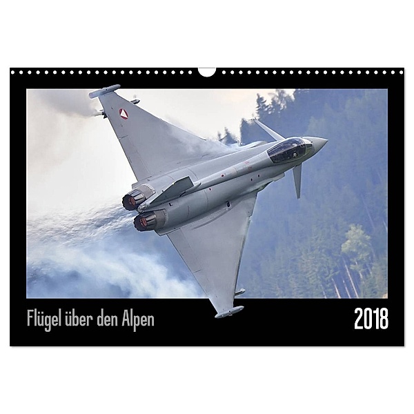Flügel über den Alpen (Wandkalender 2024 DIN A3 quer), CALVENDO Monatskalender, Nick Delhanidis
