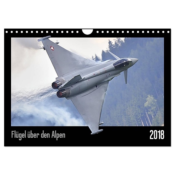 Flügel über den Alpen (Wandkalender 2024 DIN A4 quer), CALVENDO Monatskalender, Nick Delhanidis