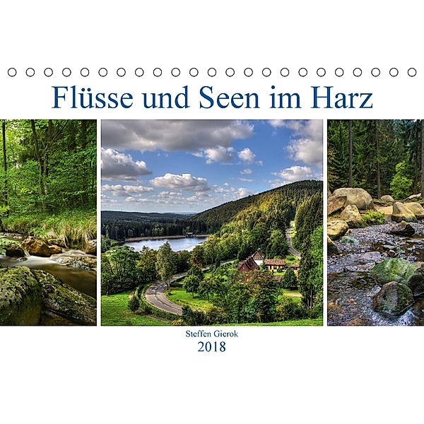 Flüsse und Seen im Harz (Tischkalender 2018 DIN A5 quer), Steffen Gierok
