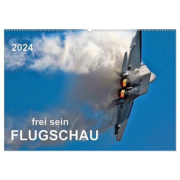 Flugschau - frei sein (Wandkalender 2024 DIN A2 quer), CALVENDO Monatskalender, Peter Roder
