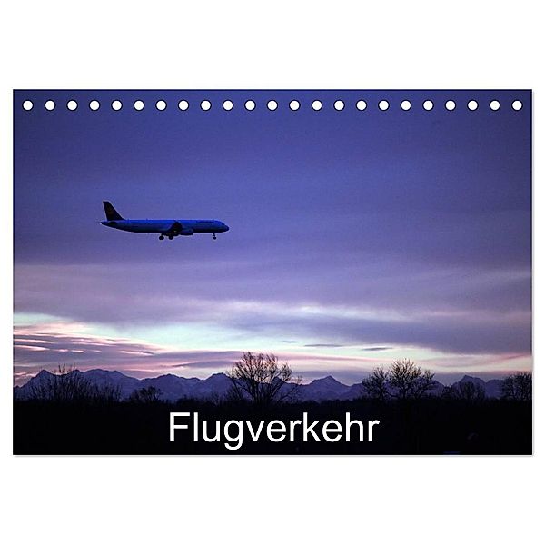 Flugverkehr (Tischkalender 2025 DIN A5 quer), CALVENDO Monatskalender, Calvendo, Gagelart