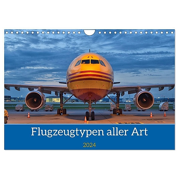 Flugzeuge aller Art (Wandkalender 2024 DIN A4 quer), CALVENDO Monatskalender, Matthias Merz