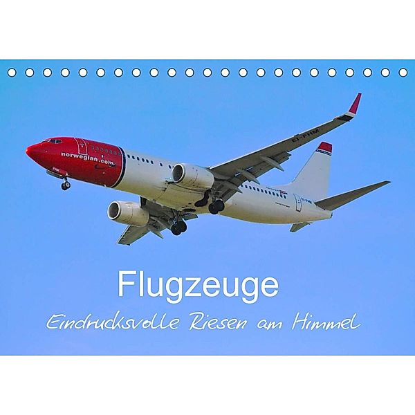 Flugzeuge - Eindrucksvolle Riesen am Himmel (Tischkalender 2023 DIN A5 quer), Matthias Merz