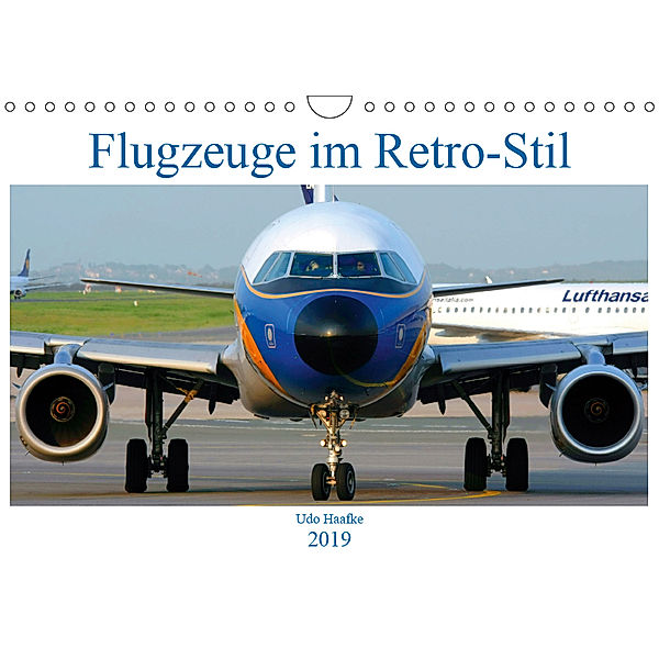 Flugzeuge im Retro-Stil (Wandkalender 2019 DIN A4 quer), Udo Haafke