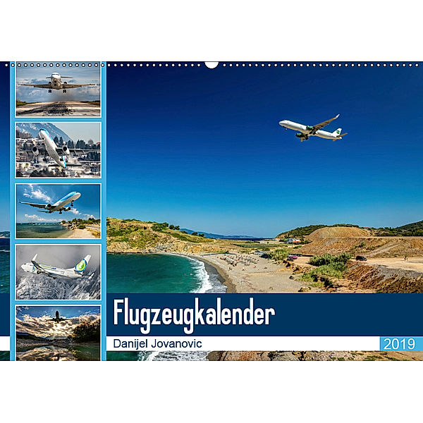 Flugzeugkalender 2019AT-Version (Wandkalender 2019 DIN A2 quer), Danijel Jovanovic