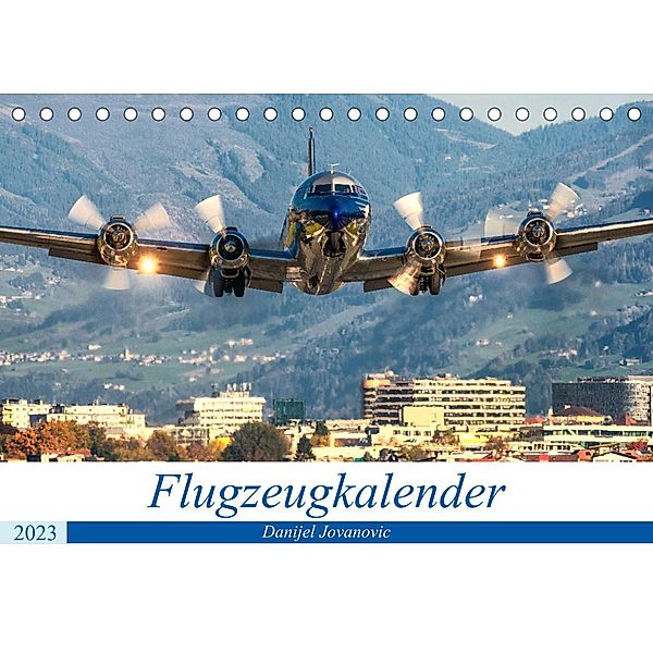 Flugzeugkalender (Tischkalender 2023 DIN A5 quer), Danijel Jovanovic