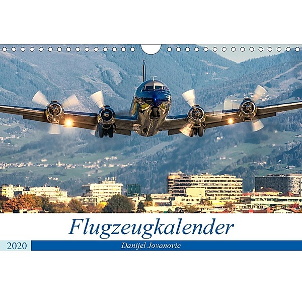 Flugzeugkalender (Wandkalender 2020 DIN A4 quer), Danijel Jovanovic