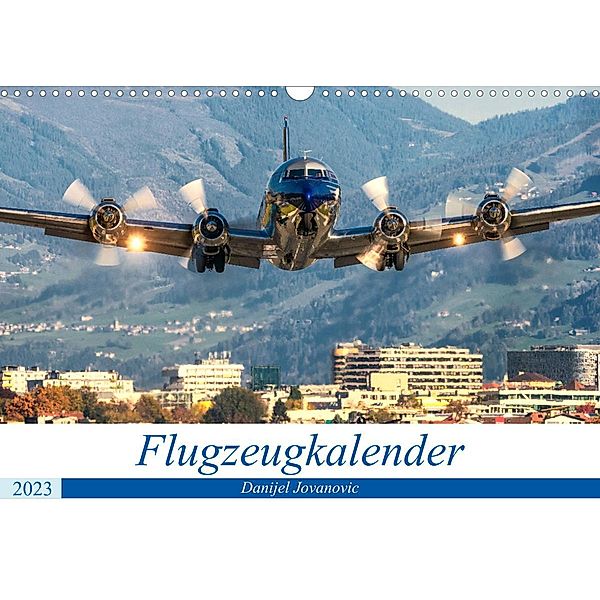 Flugzeugkalender (Wandkalender 2023 DIN A3 quer), Danijel Jovanovic