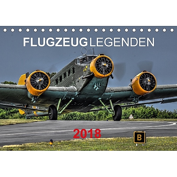 Flugzeuglegenden (Tischkalender 2018 DIN A5 quer), MH PHOTOART & MEDIEN