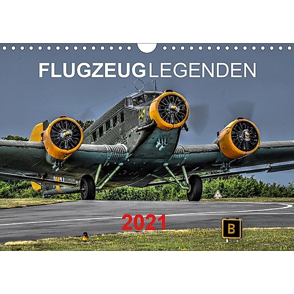 Flugzeuglegenden (Wandkalender 2021 DIN A4 quer), MH PHOTOART & MEDIEN