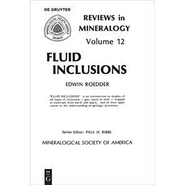 Fluid inclusions, Edwin Roedder
