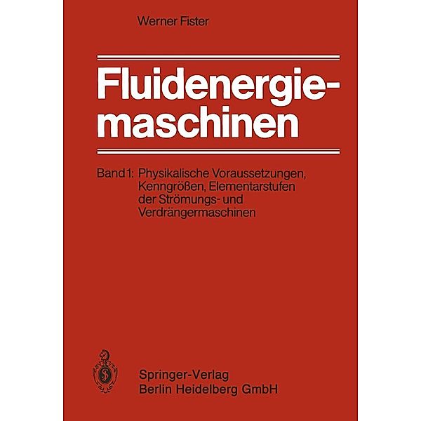 Fluidenergiemaschinen, Werner Fister