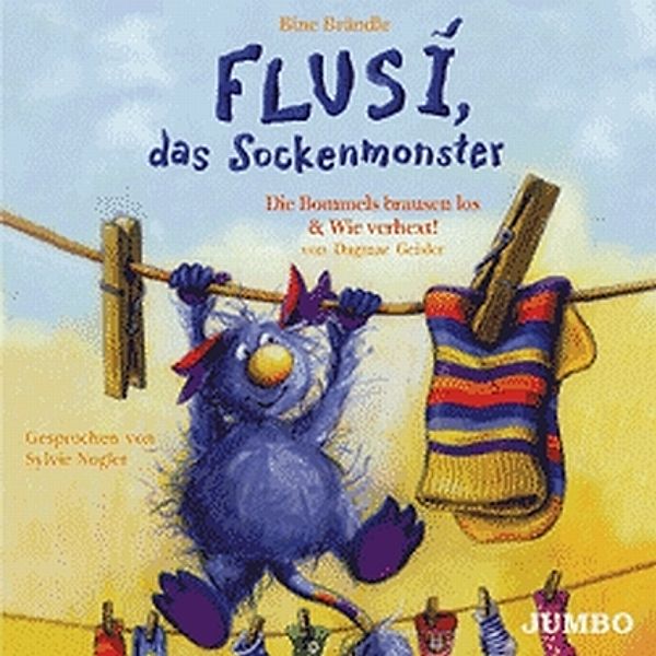 Flusi, das Sockenmonster, 1 Audio-CD, Bine Brändle, Dagmar Geisler