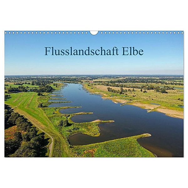 Flusslandschaft Elbe (Wandkalender 2025 DIN A3 quer), CALVENDO Monatskalender, Calvendo, Markus Beck