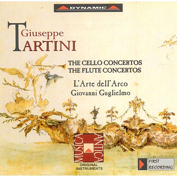 Flute Concertos-Cello Concerto, L'Arte Dell'Arco, Giovanni Guglielmo
