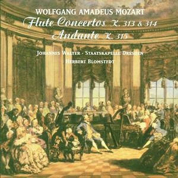 Flute Concertos K.313,314/Andante K.315, Johannes Walter, Herbert Blomstedt, Sd