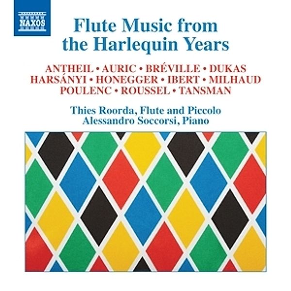 Flute Music From The Harlequin Years, Thies Roorda, Alessandro Soccorsi