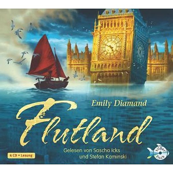 Flutland, 4 Audio-CDs, Emily Diamand