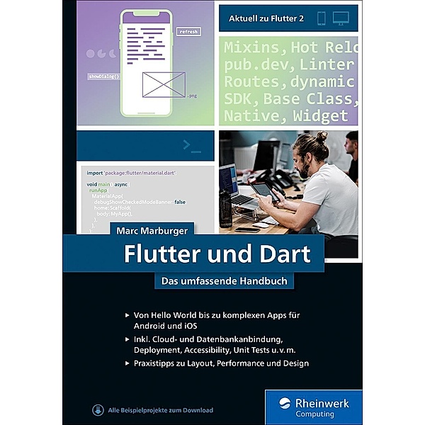 Flutter und Dart / Rheinwerk Computing, Marc Marburger