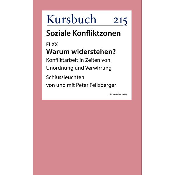 FLXX | Schlussleuchten von und mit Peter Felixberger, Peter Felixberger