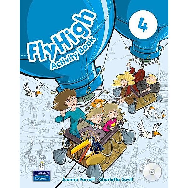 Fly High Level 4 Activity Book and CD ROM Pack, Jeanne Perrett, Charlotte Covill, Amanda Thomas