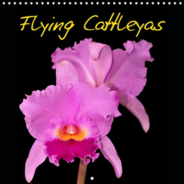 Flying Cattleyas (Wall Calendar 2021 300 × 300 mm Square), Clemens Stenner