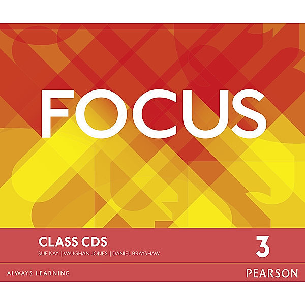 Focus BrE 3 Class CDs, Vaughan Jones, Sue Kay, Daniel Brayshaw