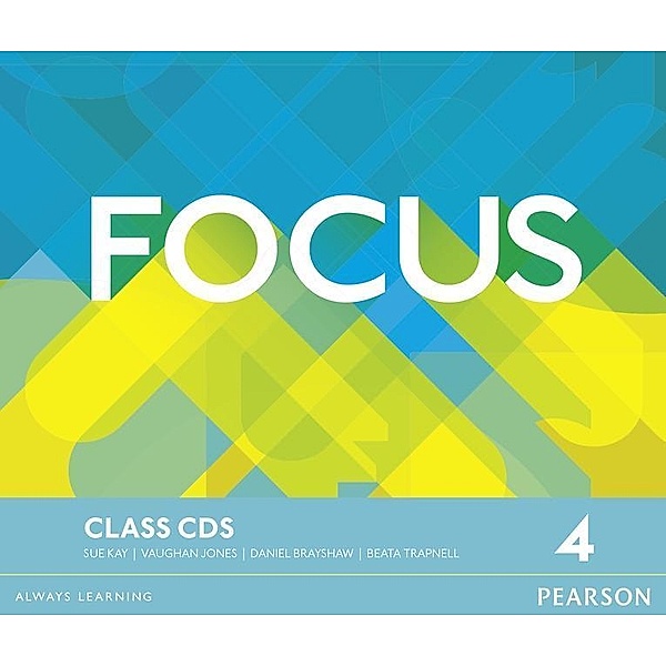 Focus BrE 4 Class CDs, Vaughan Jones, Sue Kay, Daniel Brayshaw