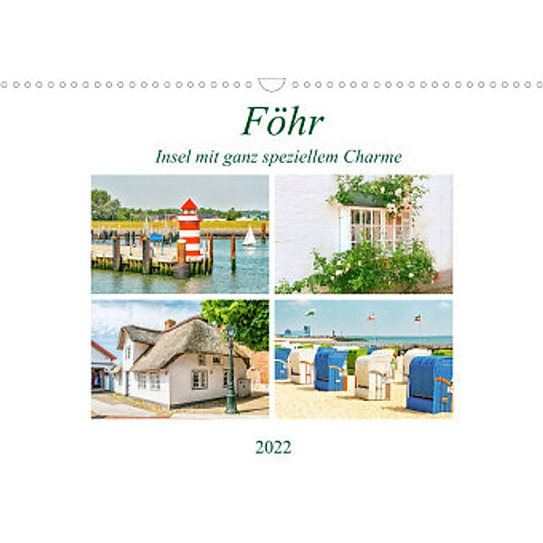 Föhr - Insel mit ganz speziellem Charme (Wandkalender 2022 DIN A3 quer), Nina Schwarze