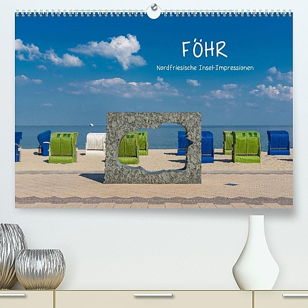 Föhr - Nordfriesische Insel Impressionen (Premium, hochwertiger DIN A2 Wandkalender 2023, Kunstdruck in Hochglanz), Sandra Simone Flach