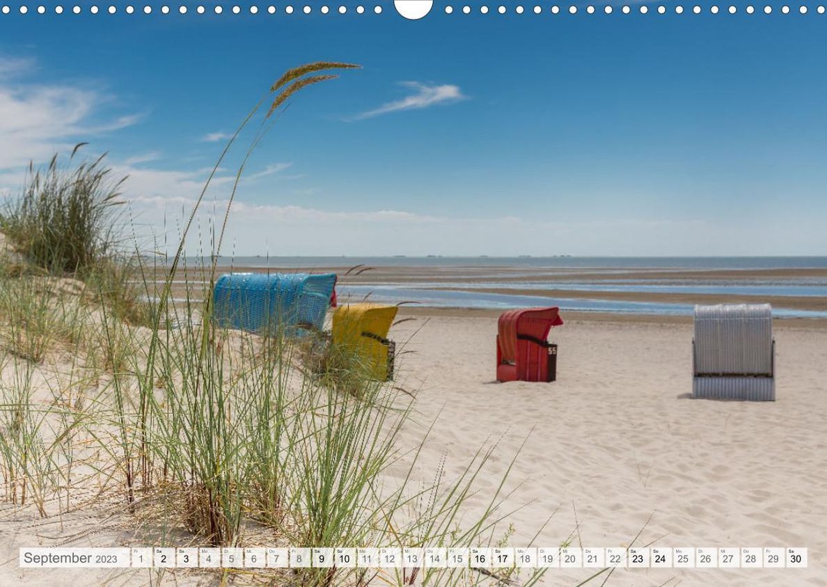 Föhr - Nordfriesische Insel Impressionen Wandkalender 2023 DIN A3 quer  online kaufen - Orbisana