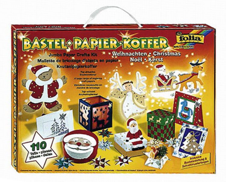 folia Bastelkoffer Weihnachten, 110-teilig | Weltbild.de