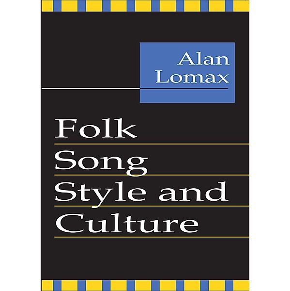 Folk Song Style and Culture