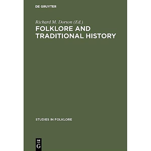 Folklore and traditional history / Studies in Folklore Bd.1