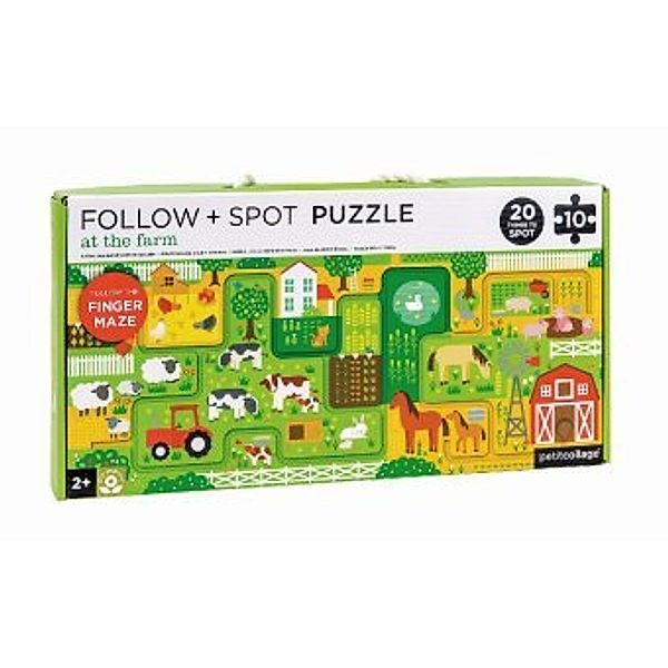 Follow + Spot Puzzle Bauernhof (Kinderpuzzle)