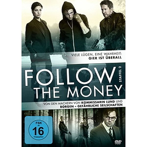 Follow the Money - Staffel 2, Jeppe Gjervig Gram, Jannik Tai Mosholt, Anders Frithiof August, Tobias Lindholm, Christian Gamst Miller-Harris, Maja Jul Larsen, Adam August, Jenny Lund Madsen