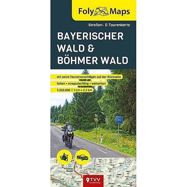 FolyMaps Böhmerwald / Bayerischer Wald 1:250 000