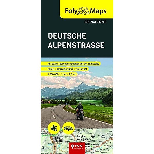 FolyMaps Deutsche Alpenstraße Spezialkarte